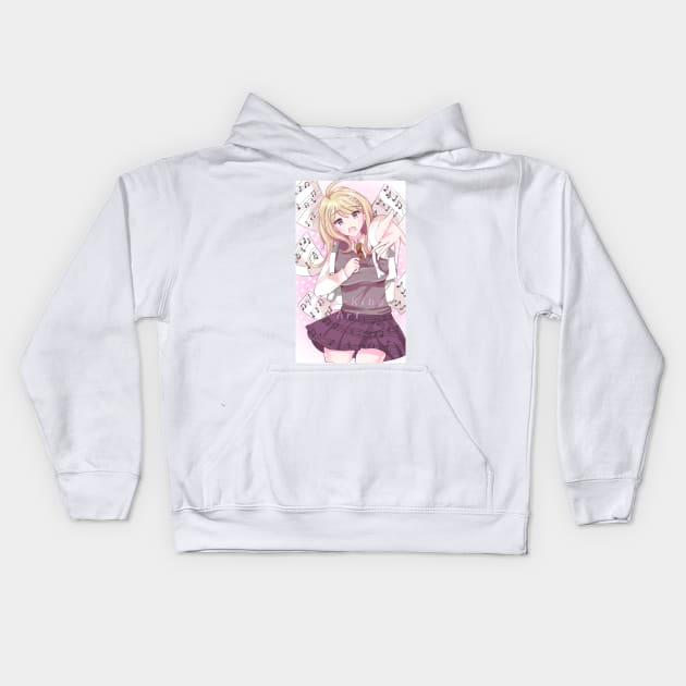 Kaede Kids Hoodie by Kibo-Kibo